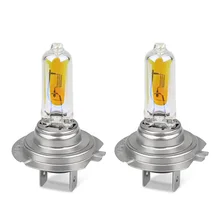 Urbanroad 2 шт. H7 55 Вт 2300 К Автомобильные фары золотые глаза галогеновые супер яркие желтые h7 55 Вт фары для автомобиля Стайлинг