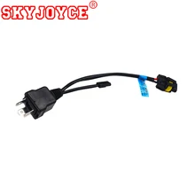 SKYJOYCE 1 х легко Реле Жгут управления кабель для bi xenon H4 Hi/Lo Bi-Xenon HID лампы управление проводкой Лер 1 для 1 h4 разъем