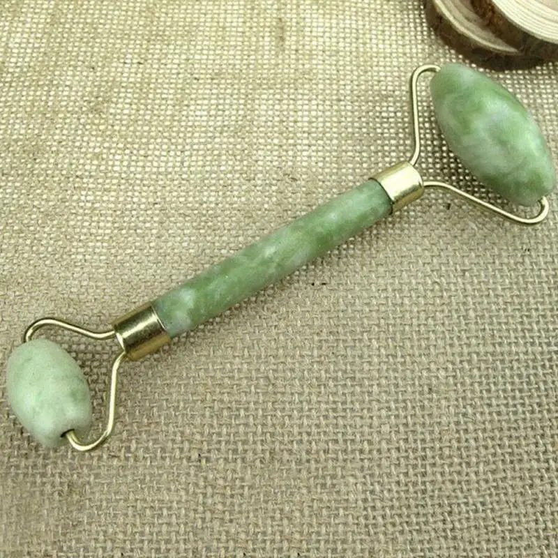 Natural Jade Roller Thin Face Massager Face-lift Beauty Face Neck Chin Roller Massage Slimming Remove Line Face-lifting Stick Natural Jade Roller Thin Face Massager Face-lift Beauty Face Neck Chin Roller Massage Slimming Remove Line Face-lifting Stick