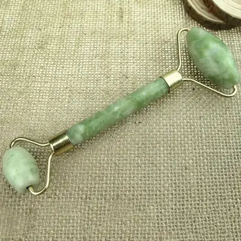 

Natural Jade Roller Thin Face Massager Face-lift Beauty Neck Chin Roller Massage Slimming Remove Line Face-lifting Stick #2