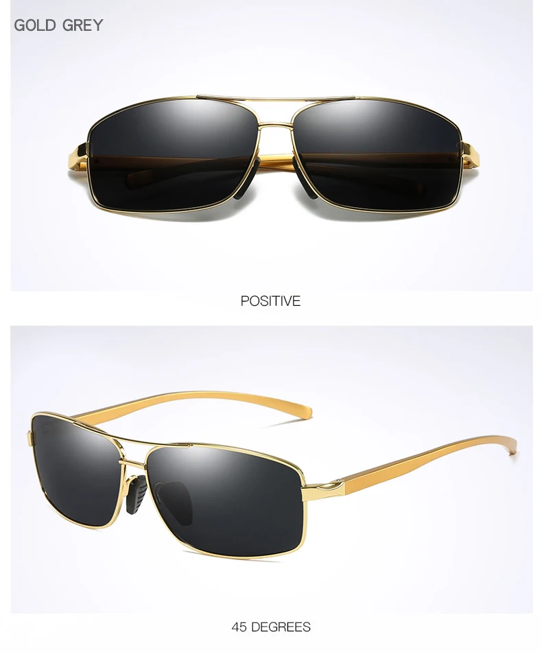 BENZEN, мужские солнцезащитные очки, винтажные, квадратные, поляризационные, мужские, солнцезащитные очки для вождения, классические, оттенки, UV 400 9370B