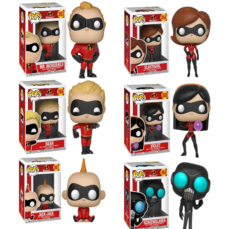 

Funko POP The Incredibles PVC Action Figure Collectible Model toys