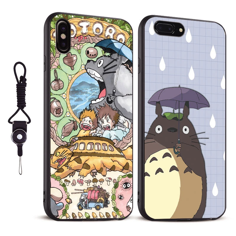 coque iphone 8 Neighbour Totoro حماية واجهة السيارة اكس بوكس فوكس