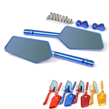 

Universal Motorcycle Bar End Rearview Mirrors moto accessory For BMW Ducati Aprilia Victory Triumph Daytona Kawasaki