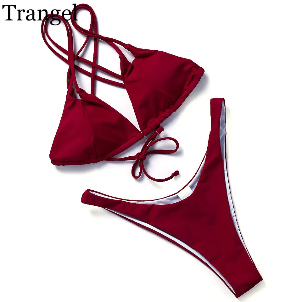 

Trangel new arrival 2017 sexy women bikini swimsuits swimwear super sexy bikini Brazilian bikinis set EG011