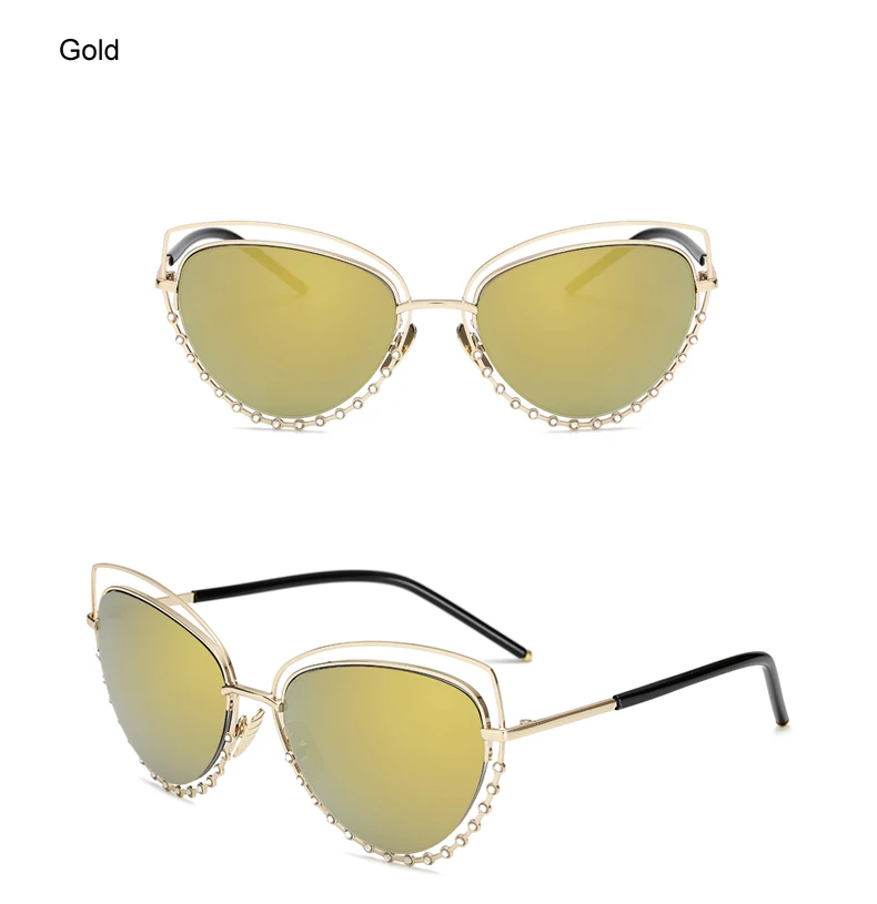 Ralferty роскошные солнцезащитные очки «кошачий глаз» Для ЖЕНЩИН ШИК с украшением в виде кристаллов солнцезащитные очки UV400 очки со стразами аксессуары, женские солнцезащитные очки, A05