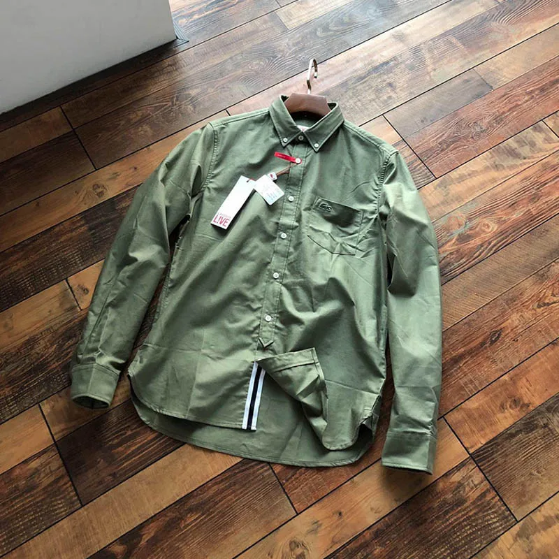 2019 spring and summer new tide brand wild casual English printing personality men's long-sleeved running T-shirt 2019 spring and summer new tide brand wild casual English printing personality men's long-sleeved running T-shirt