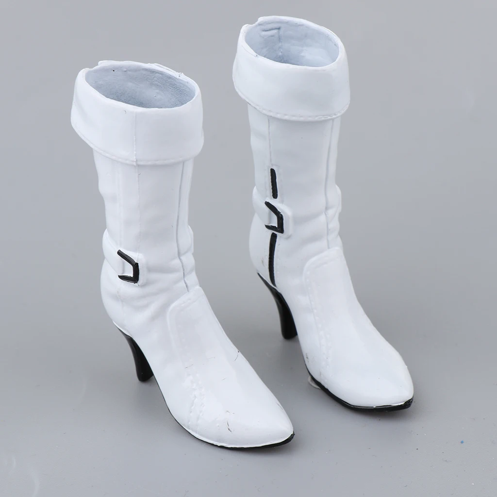 1:6 Scale Fashion High Heel Shoes Boots Model for    Kumik 12