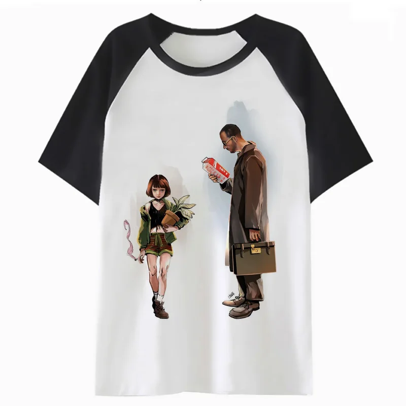 Leon the professional Футболка harajuku графическая женская футболка Мультяшные Топы kawaii