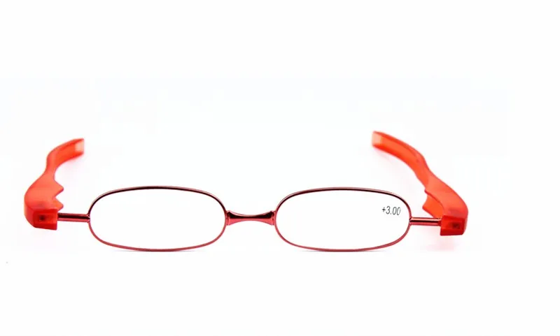 SlimTR90 вращения Пластик Frame Для мужчин очки для чтения Для женщин складные очки диоптрий 1,5 дальнозоркостью очки лупы с Чехол