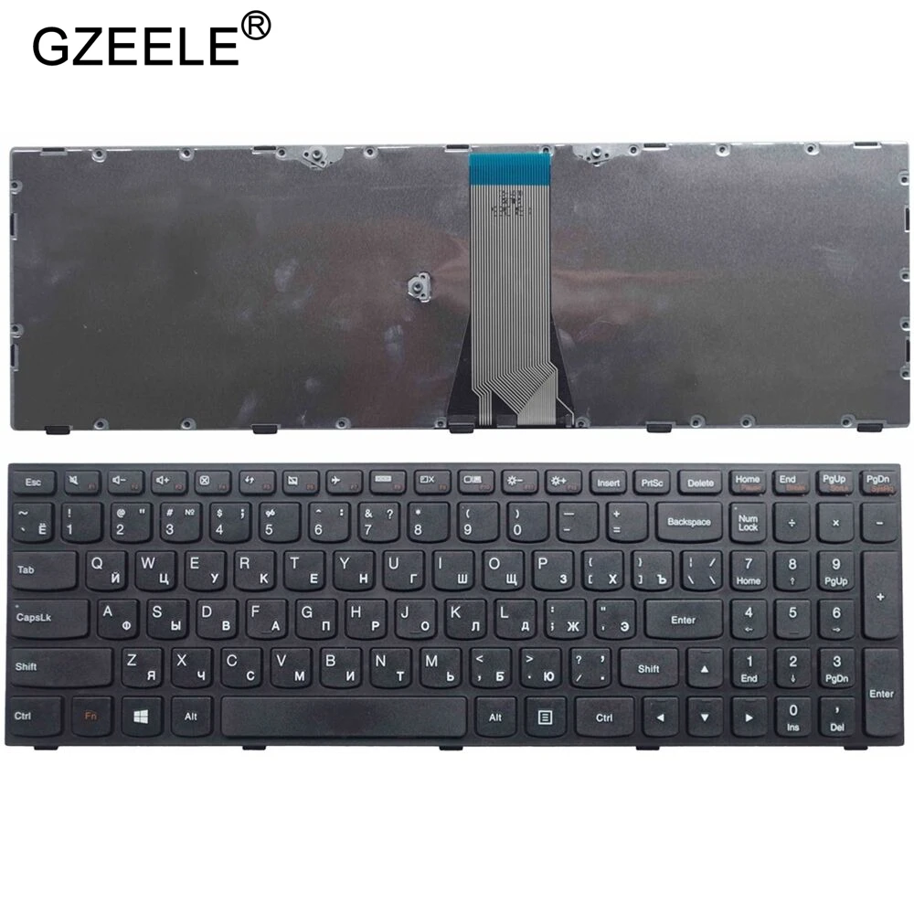  GZEELE laptop keyboard for LENOVO PK1314K1A05 PK130TH1A05 MP-13Q13SU-686 PK1314K3A05 PK130TH3A05 V-