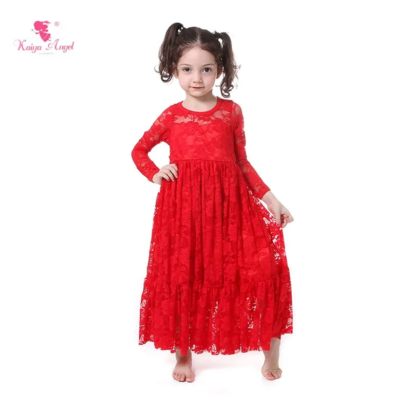 5pcs lot girls dress red long sleeve girls christmas 2t girl christmas dress