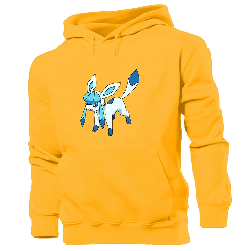 

Ketchum Hat logo Pokemon Psyduck Mr. Mime Espeon Flareon Glaceon Mens Guys Graphic Hoodie Sweatshirt Strings Hooded Top Pullover