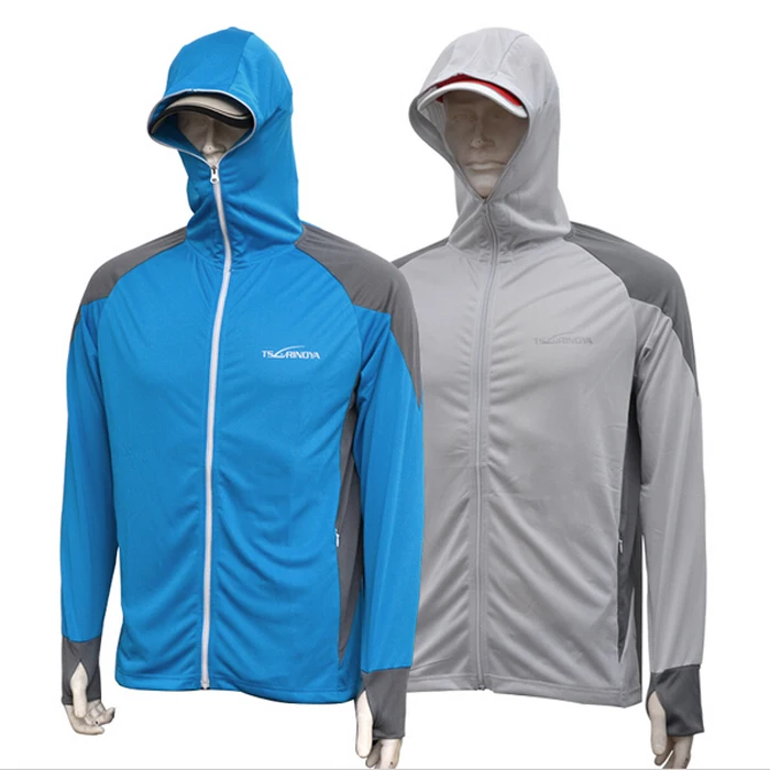Trulinoya Summer Fishing Coat Sun Protection Breathable Fishing Clothes