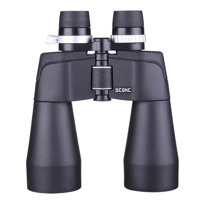US $87.02 SCOKC High Power Zoom 1025X60 power zoom Binoculars BAK4 for hunting professional monocular telescope high quality telescope