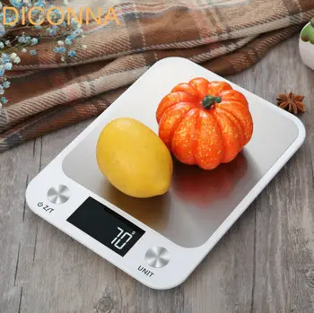 

2019 Faroot Kitchen Digital Scales Balance Food Baking Weight Digital LCD Electronic Weighing Scale 5kg/10kg