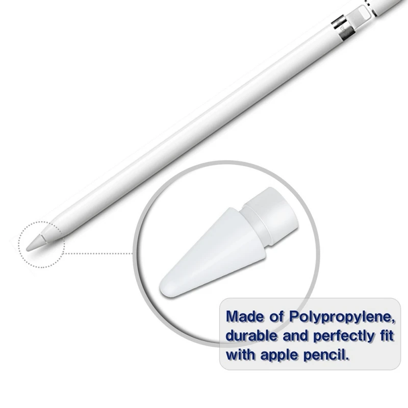 Высококачественный практичный запасной Совет запасных Nib Высокочувствительный стилус ручка для Apple Pencil 1-го поколения