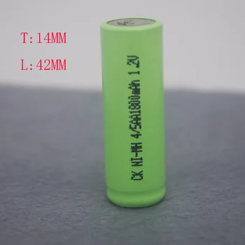 

1.2 V4/5AA 1800 MAH nickel-metal hydride recharging battery with no welder flying family electric shaver