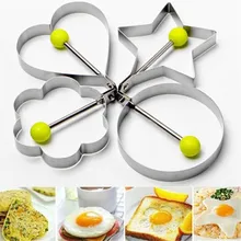 Stainless Steel Fried Egg Shaper Pancake Mould Mold Kitchen Cooking Tools sep926 Professional High quality Drop Shipping