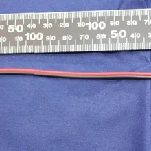 150 мм Длинный красный и черный двуглавый кабель подключен к электронному проводу Луженая 22#17 акции