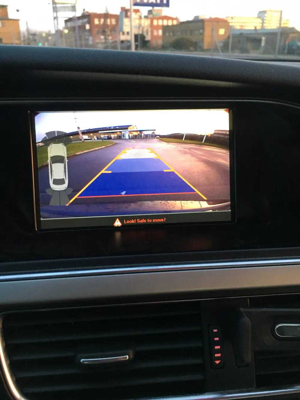 Car parking aid for Audi A5 A4 Q5 3G MMI front and rear view camera ...