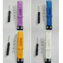 300 шт./лот, сменный мягкий силиконовый браслет, спортивный ремешок, браслет, аксессуар для Garmin Vivosmart HR, умные часы, ремешок