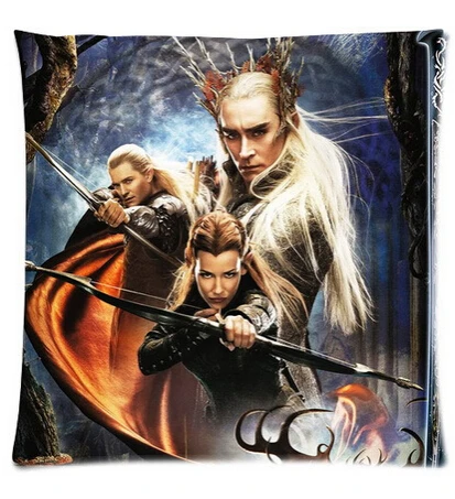 

classic fantasy epic movie The Hobbit Bed Setting 40x40 cm Throw Pillow Cases &