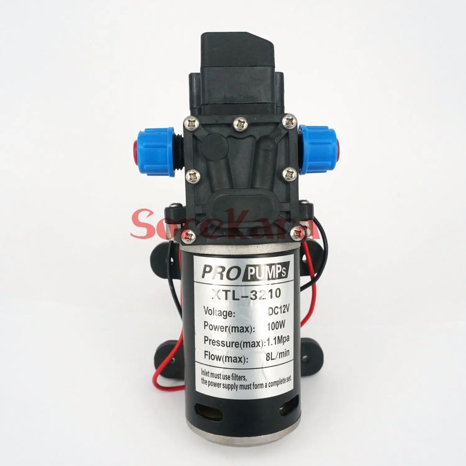 T YB DC 12V 100W Self priming Booster Diaphragm Water Pump Automatic