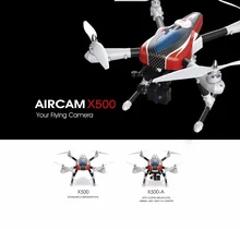 Profesional GPS rc drone X500 X500A 2.4G Dengan GPS HD kamera RC quadcopter GPS RTF Otomatis kembali ke rumah tanpa kepala modus rc mainan