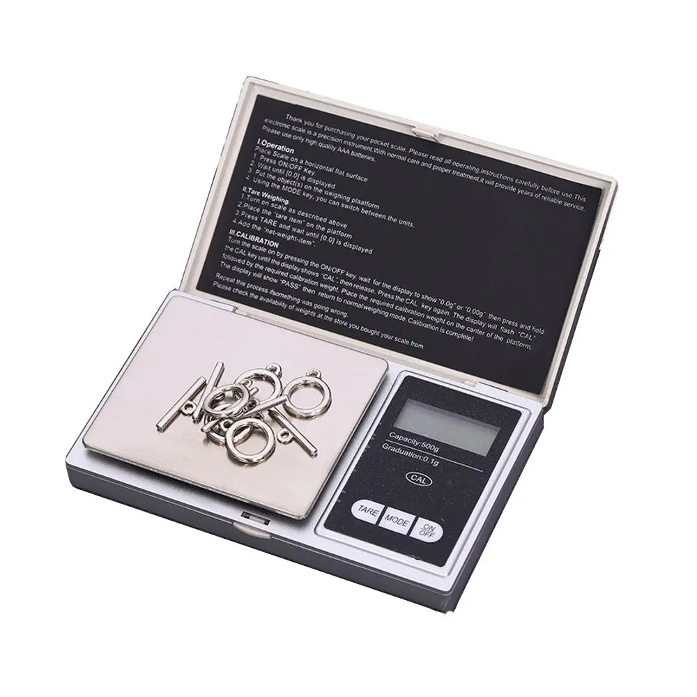 

New Portable Scale 200g*0.01g Precision Digital Weighing Scale Mini Gold Jewelry Electronic Weight