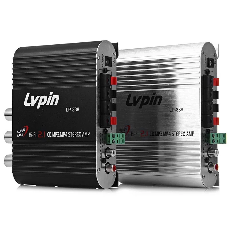 Car Audio Amplifiers 2017 Genuine Lvpin LP 838 Computer 2.1 Channel
