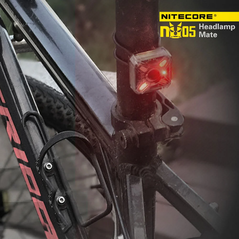 NITECORE NU05 LE легкий USB налобный фонарь Mate многоцелевой портативный Перезаряжаемый|usb