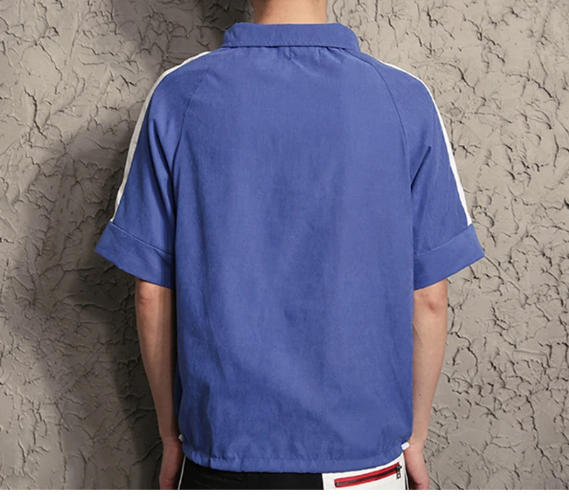 Summer Mens Fashion Polo Shirts (9)