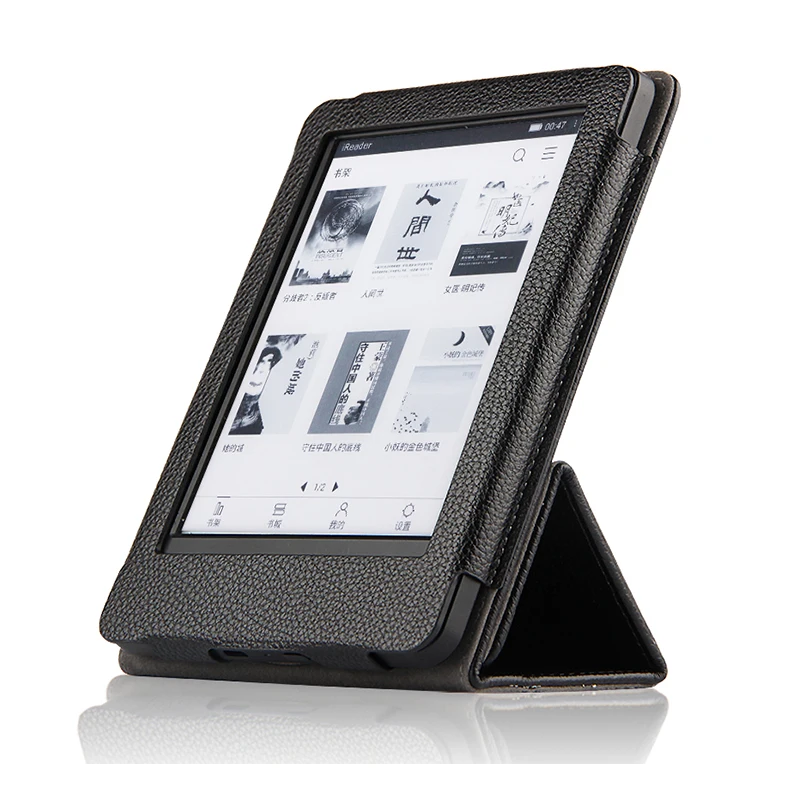 

For Amazon Kindle Paperwhite 1/2/3 Cases Cover Ultra Slim Genuine Leather Case for Tablet 6 inch Shell With Sleep&Wake Up