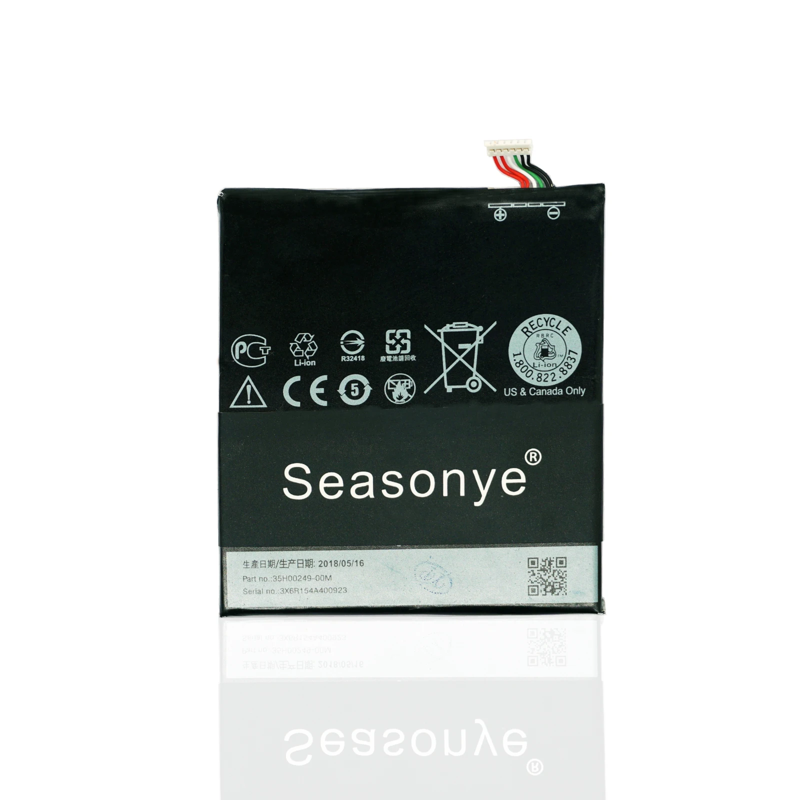 

Seasonye 2800mAh / 10.78Whr B0PJX100 / BOPJX100 Phone Replacement Battery For HTC DESIRE 728 D828 828U 828W E9 E9+