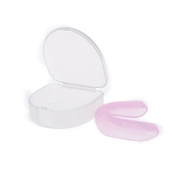 

Adult Mouth Guard Sports Shock Teeth Mouth Boxing Dental Grinding Protector Bruxism Guard Plastic Box Grinding Teeth