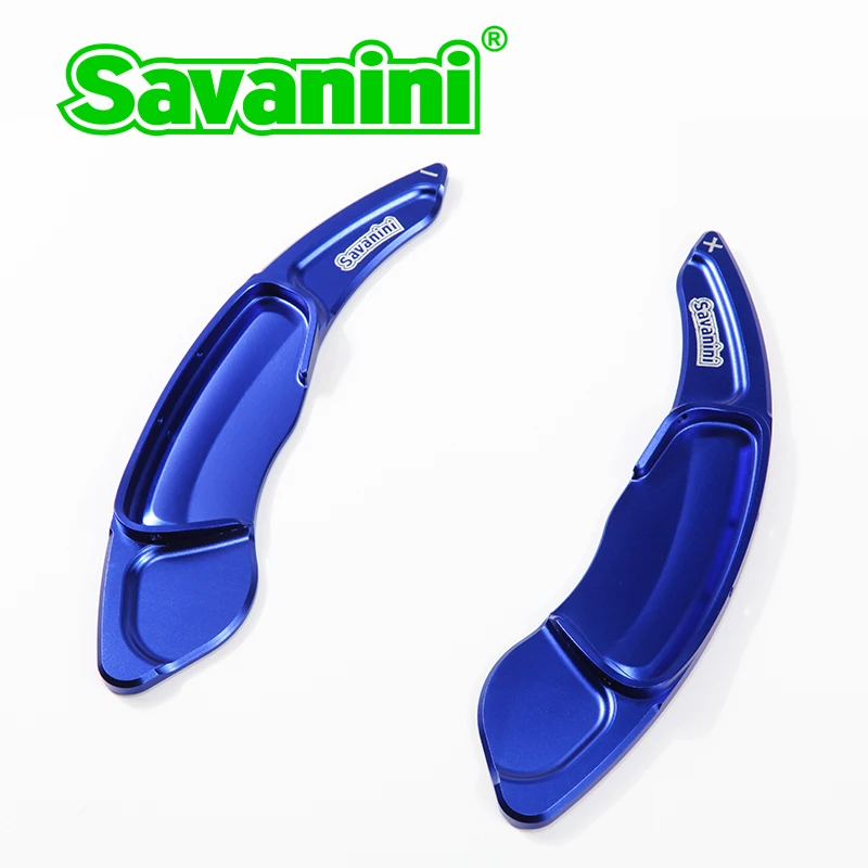 Алюминиевое весло переключения передач на руль Savanini удлинитель для Smart Fortwo и Forfour