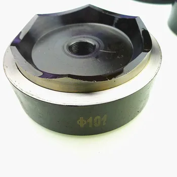 

One Set Hydraulic puncher accessories Hydraulic Hole Punch Die 101mm for SYK-15