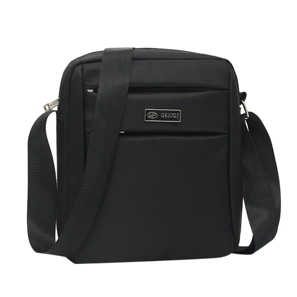 

Crossbody Bags For Men Men's Fashion Casual Solid Color Business Shoulder Bag Outdoor Multi-function Messenger Bags