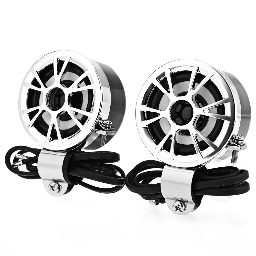 VicTsing Motorcycle Speakers Waterproof Loudspeaker Audio Player Music Sound MP3 for Harley Honda Suzuki Motorcycle Speakers     (8)