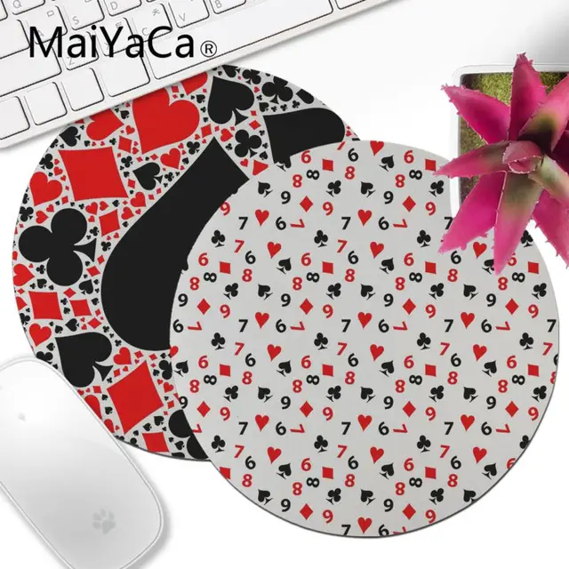 Special Offers MaiYaCa Spades Hearts Comfort Round Mouse Mat Gaming Mousepad Computer Peripherals Keyboard Pad Home Gifts Mat Special Offers MaiYaCa Spades Hearts Comfort Round Mouse Mat Gaming Mousepad Computer Peripherals Keyboard Pad Home Gifts Mat