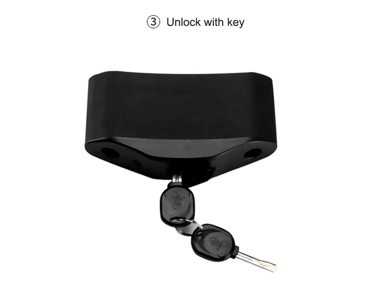 Fingerprint U shape Lock Smart Bluetooth App Control Glass Door lock for Store Company Double Door Anti-theft U-shaped locks (7)