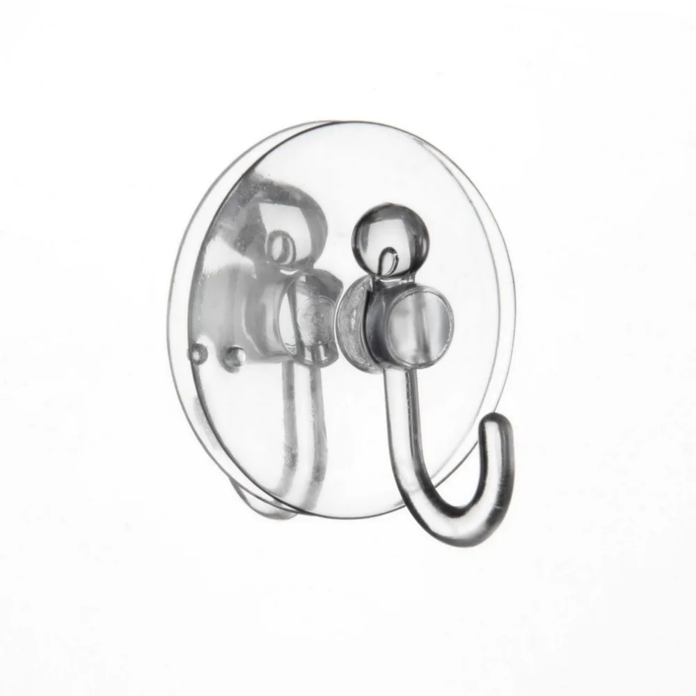 

5pcs Removable Suction Cup Hook Wall Window toilet Bathroom Kitchen waterproof Hanger Hooks Silicone Rubber Plastic Brand New