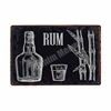 COLD BEER Rhum Retro Plaque Home Bar Decor Pub Cafe Brewery Wine Rum Wall Art Posters Metal Signs Decorative Plates N046 ► Photo 3/6