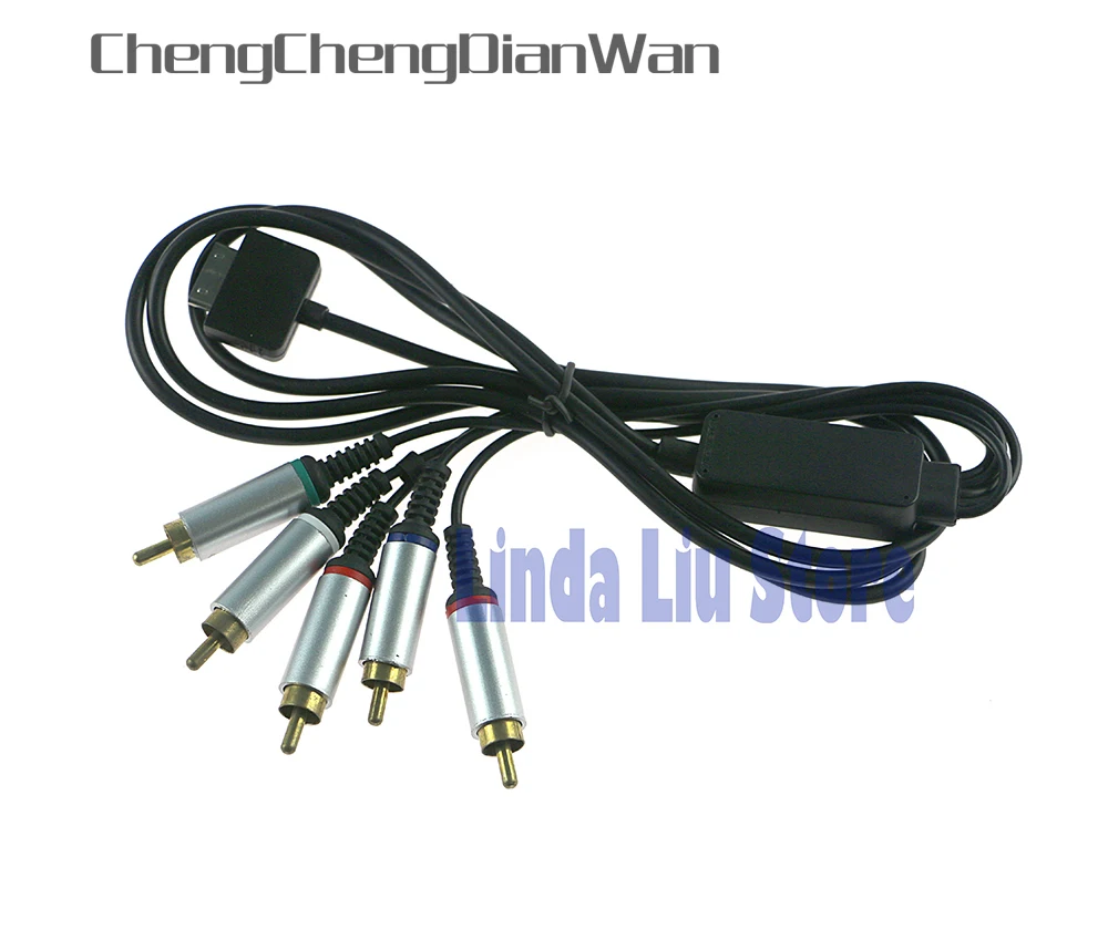  ChengChengDianWan 5 pz/lotto Component HDTV Audio Video HD Cavo AV per PSP GO