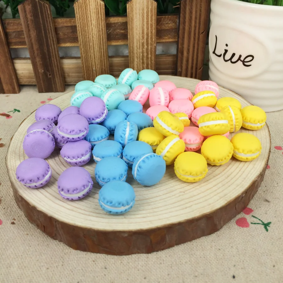 Buy Mixed 5 Colors Kawaii Flatback DIY Clay Miniature