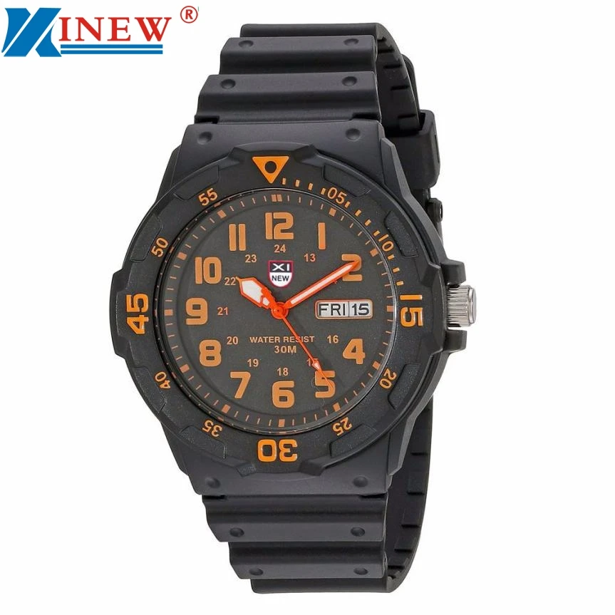 

Superior Men Army Date Sport Resin Wrist Watch Waterproof Analog Quartz Watches m3071