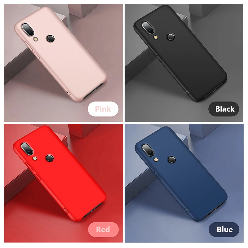 Оригинальный чехол GKK для Xiaomi Redmi 7 из жидкого силикона мягкий полностью