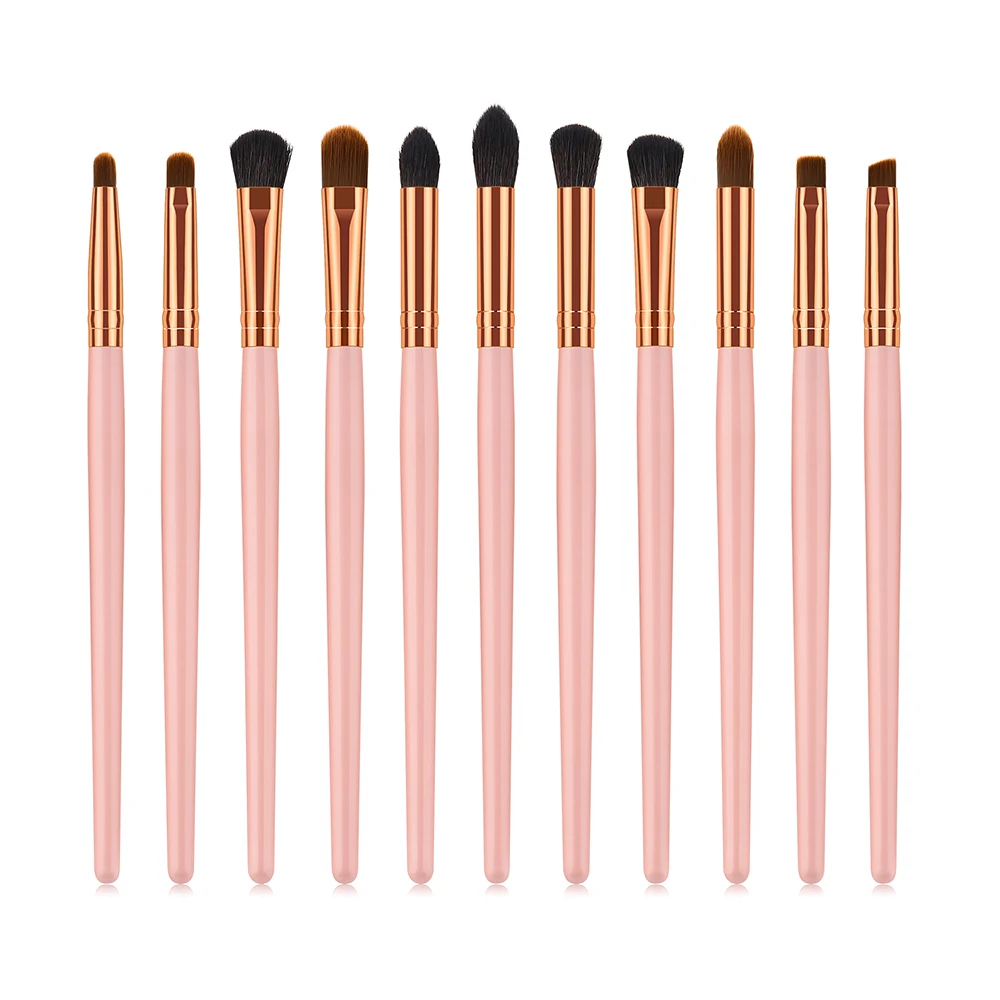 

11x Eyeshadow Makeup Brushes Set Pro Eye Shadow Blending Make Up Brushes