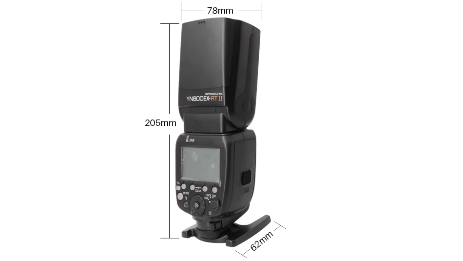 YONGNUO YN600EX-RT II Вспышка Speedlite 2,4G Беспроводная HSS 1/8000s основная вспышка с режимом TTL для Canon DSLR Whit YN-E3-RT II триггер